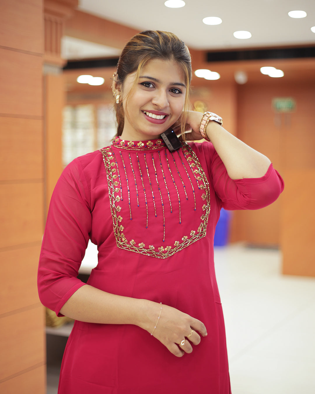 Women's Aline Kurti -1453