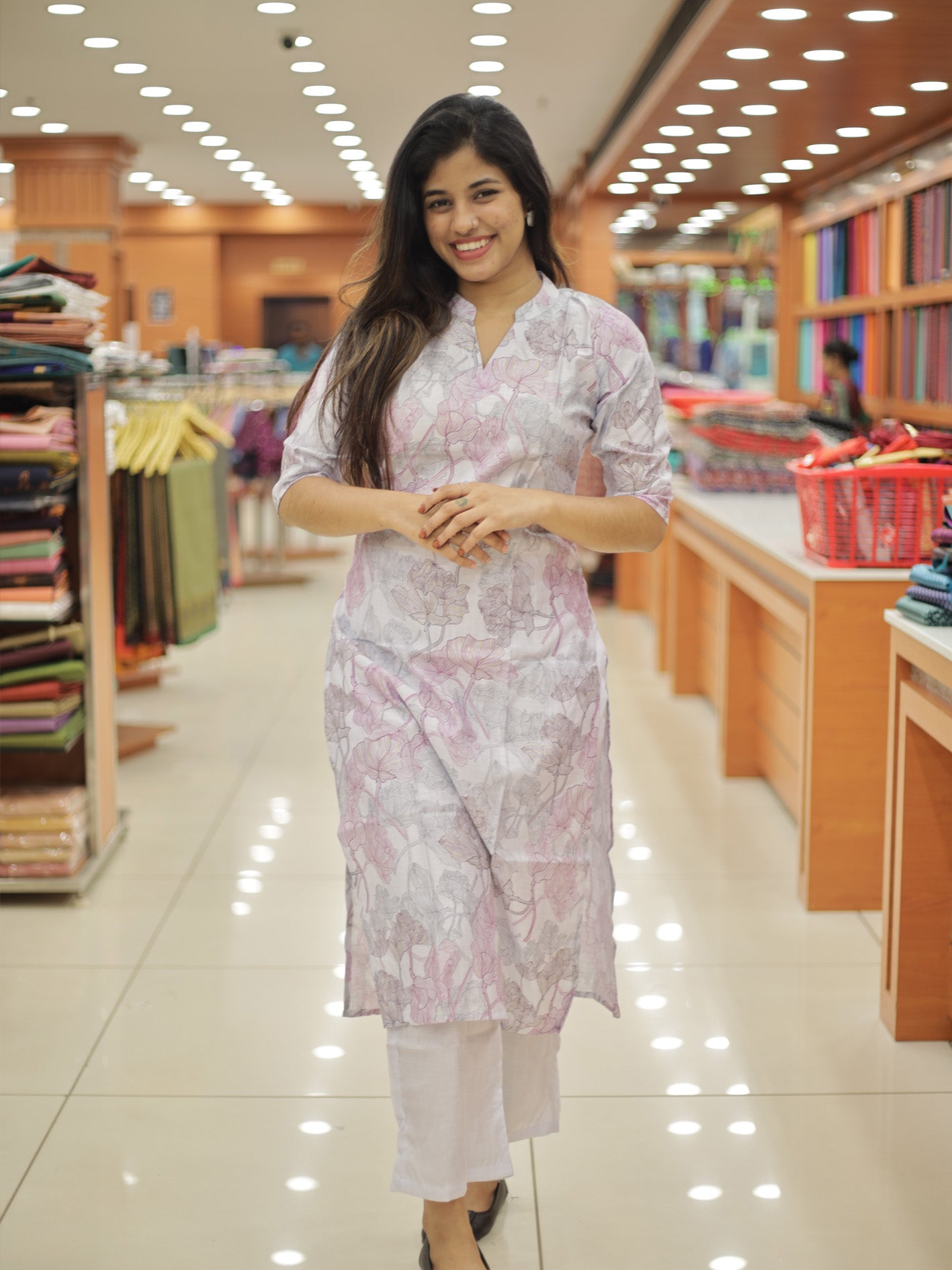 Women's Kurthi with Pant set- 1296
