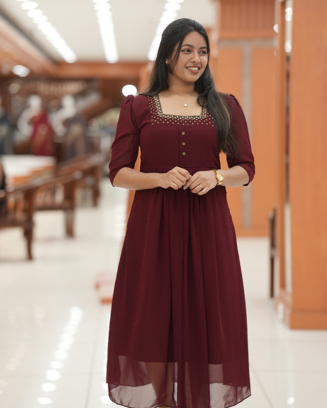 Women's Frock Style Kurti -G302