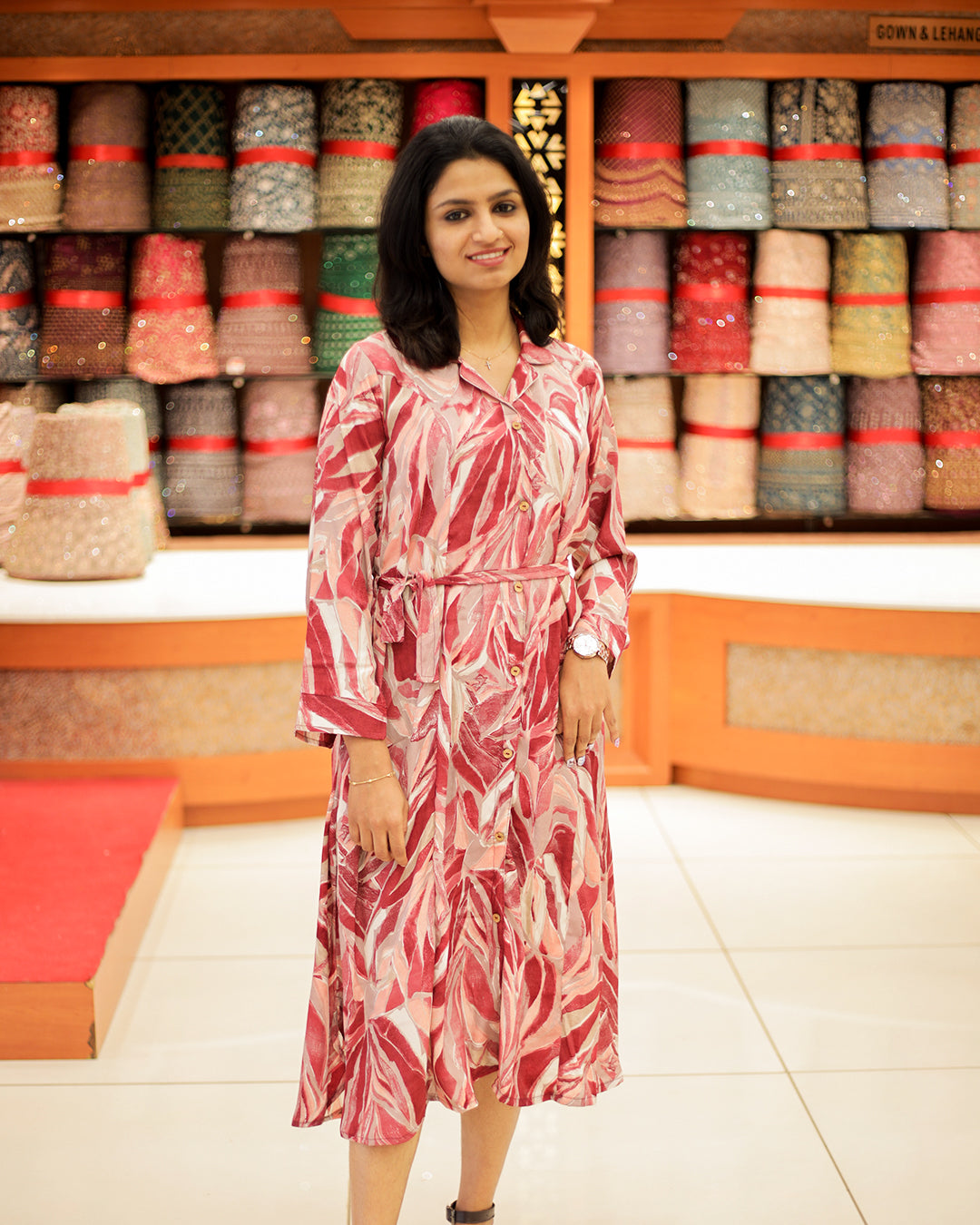 Women's Aline Kurthi- 1233