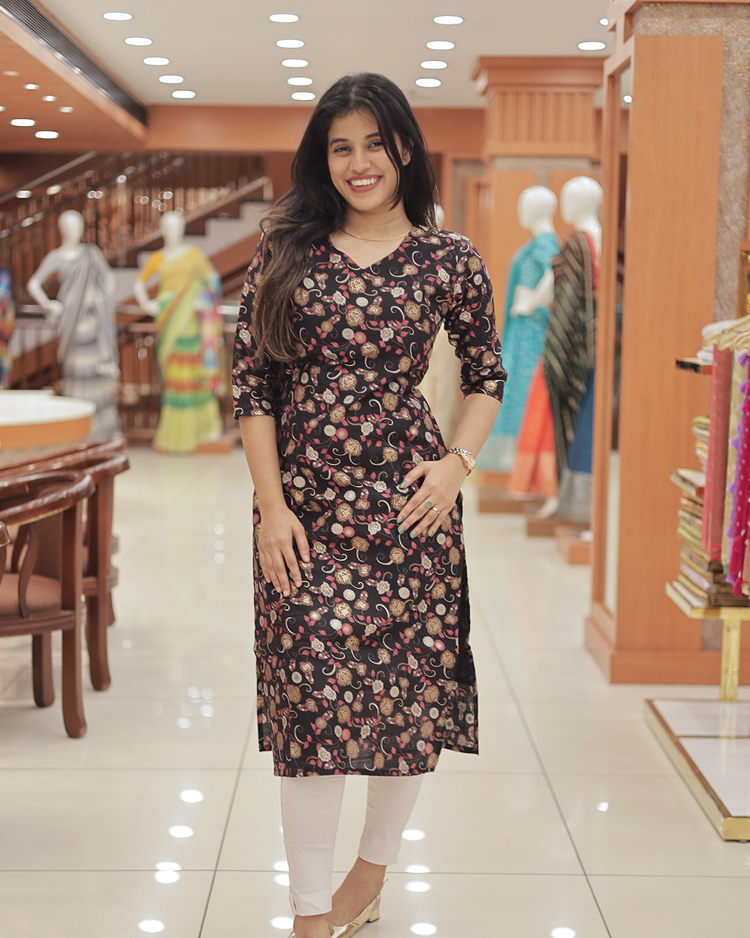 Slitted Kurti for Women-R224