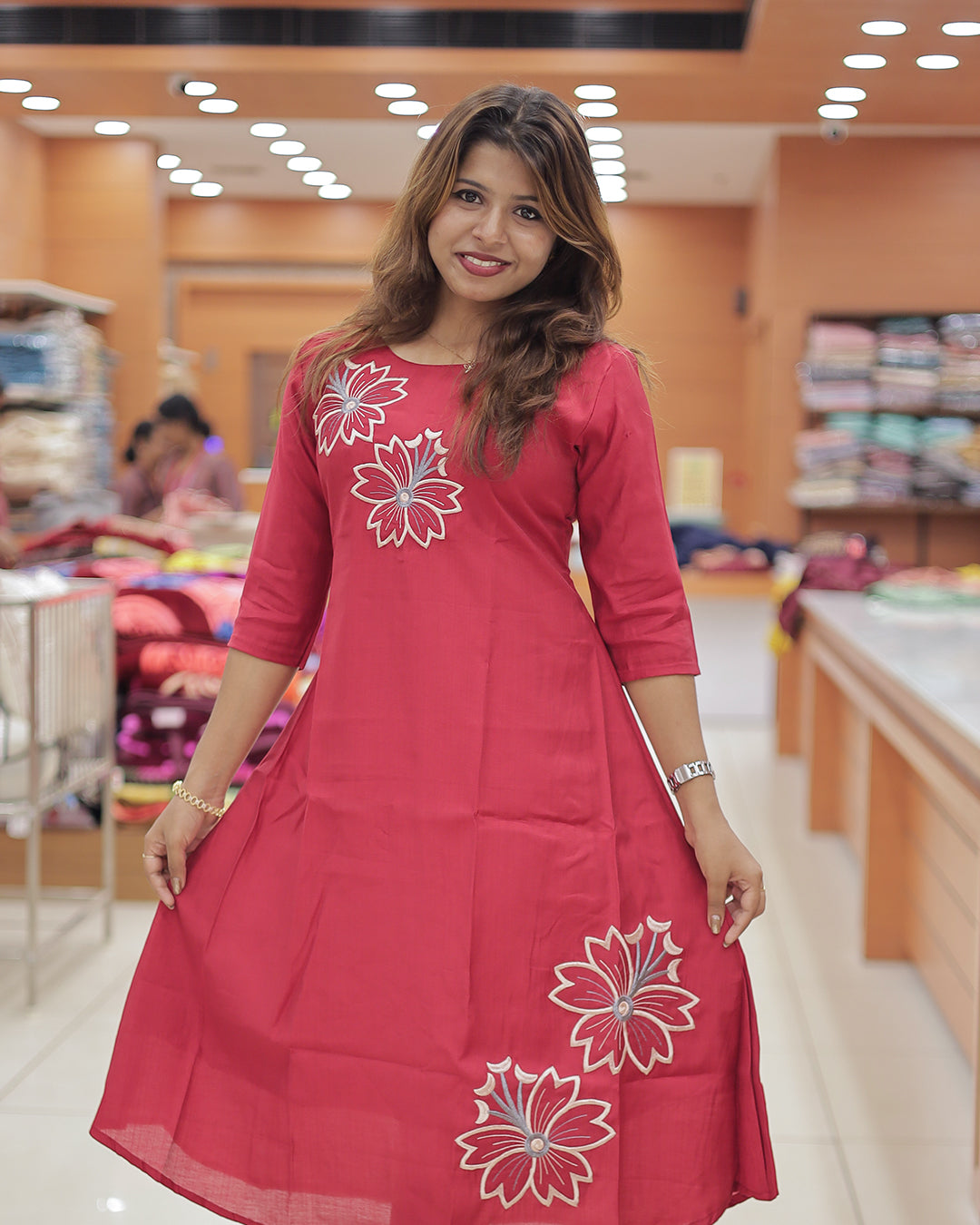 Women’s A-Line Kurti -R244