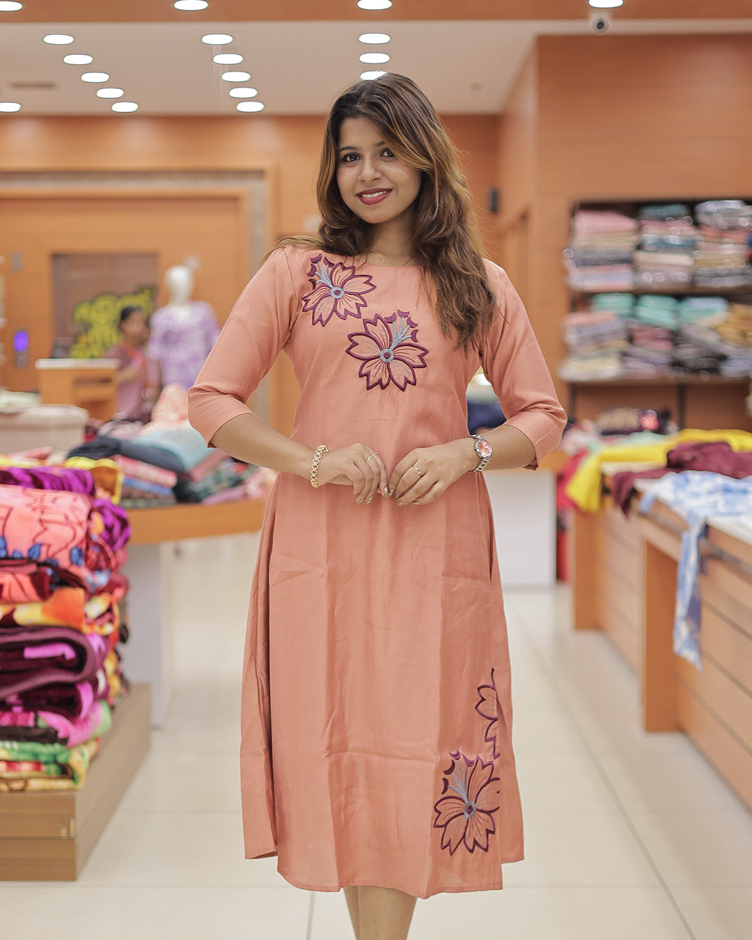 Women’s A-Line Kurti -R244