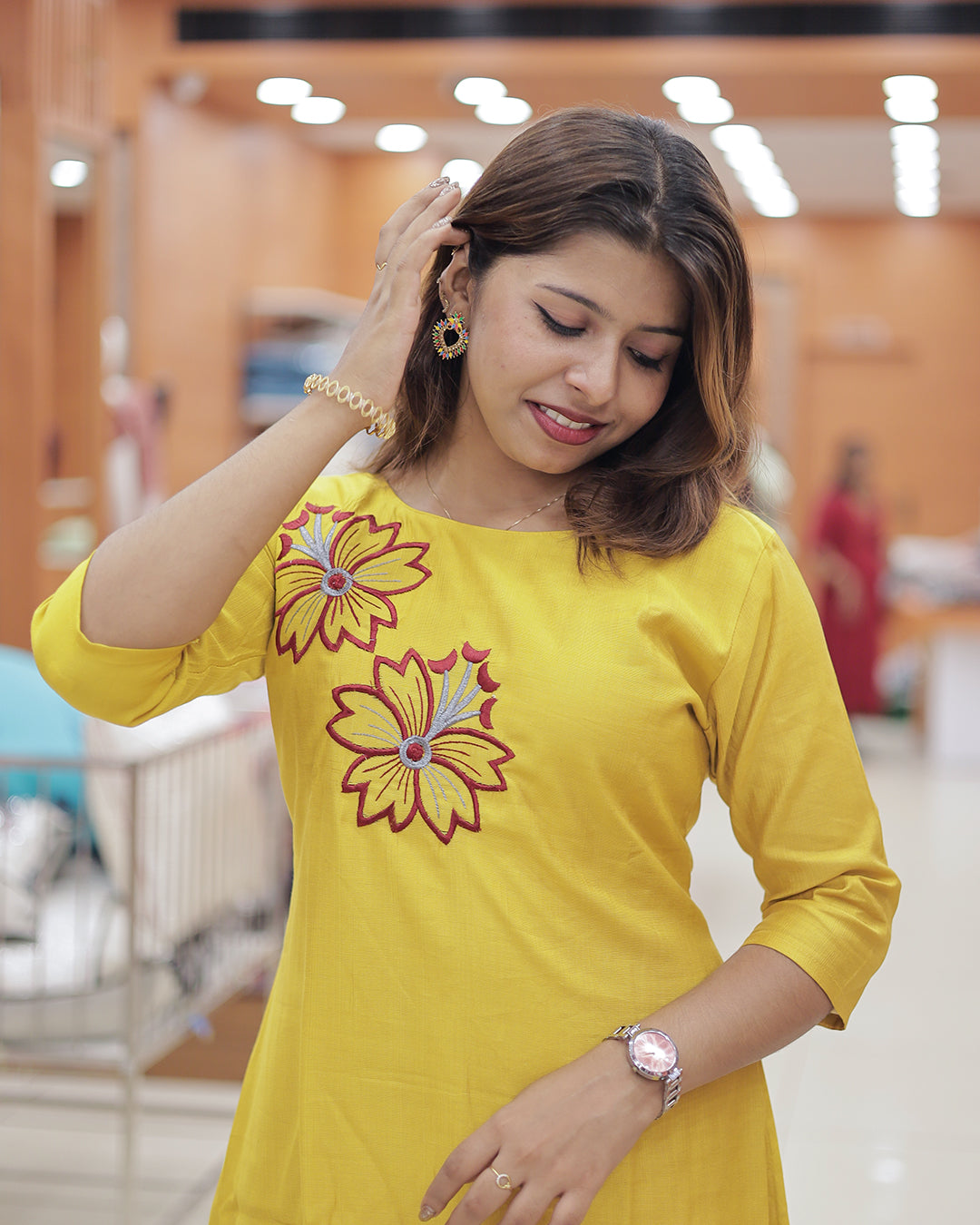 Women’s A-Line Kurti -R244