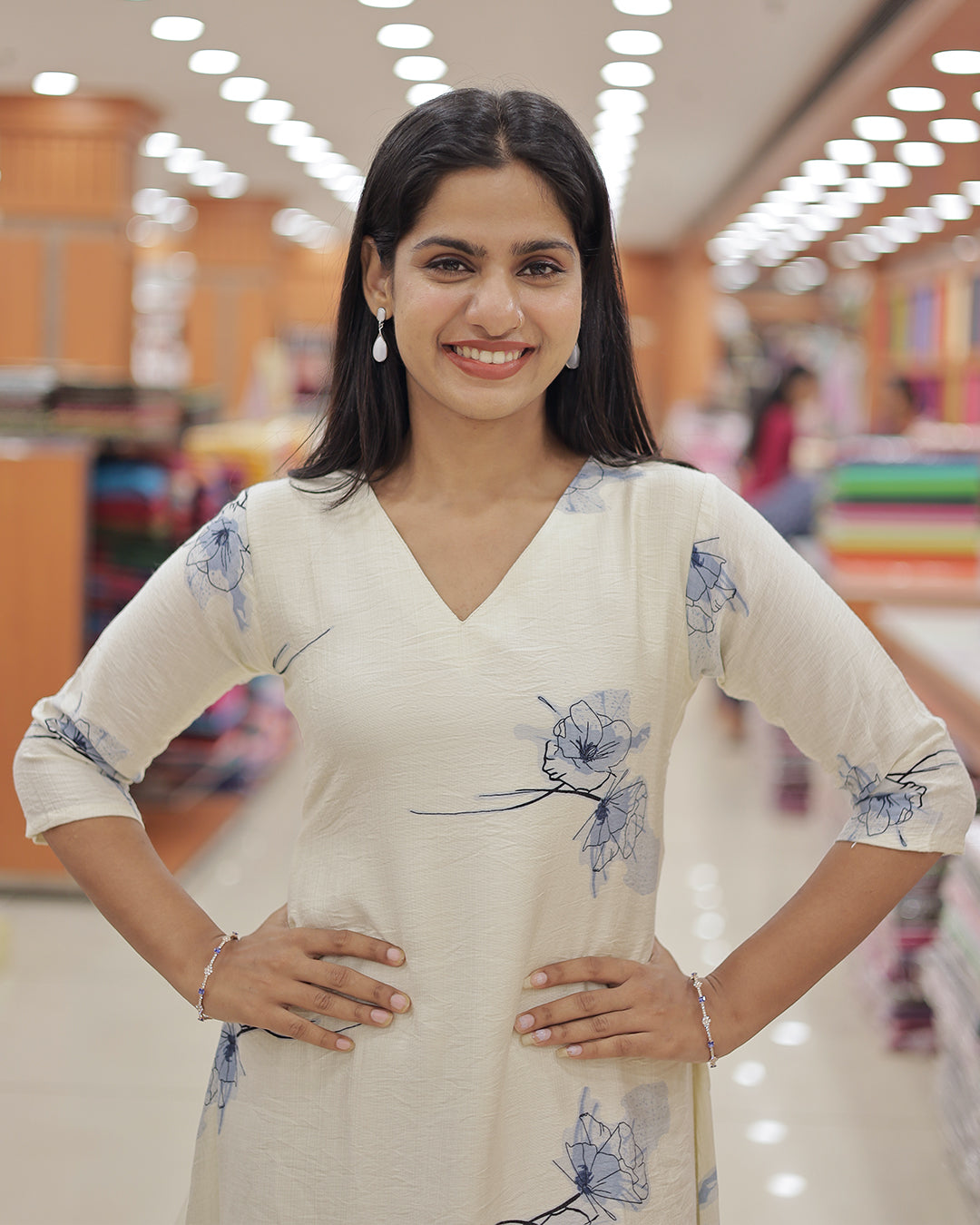 Women's Slitted Kurti -R406