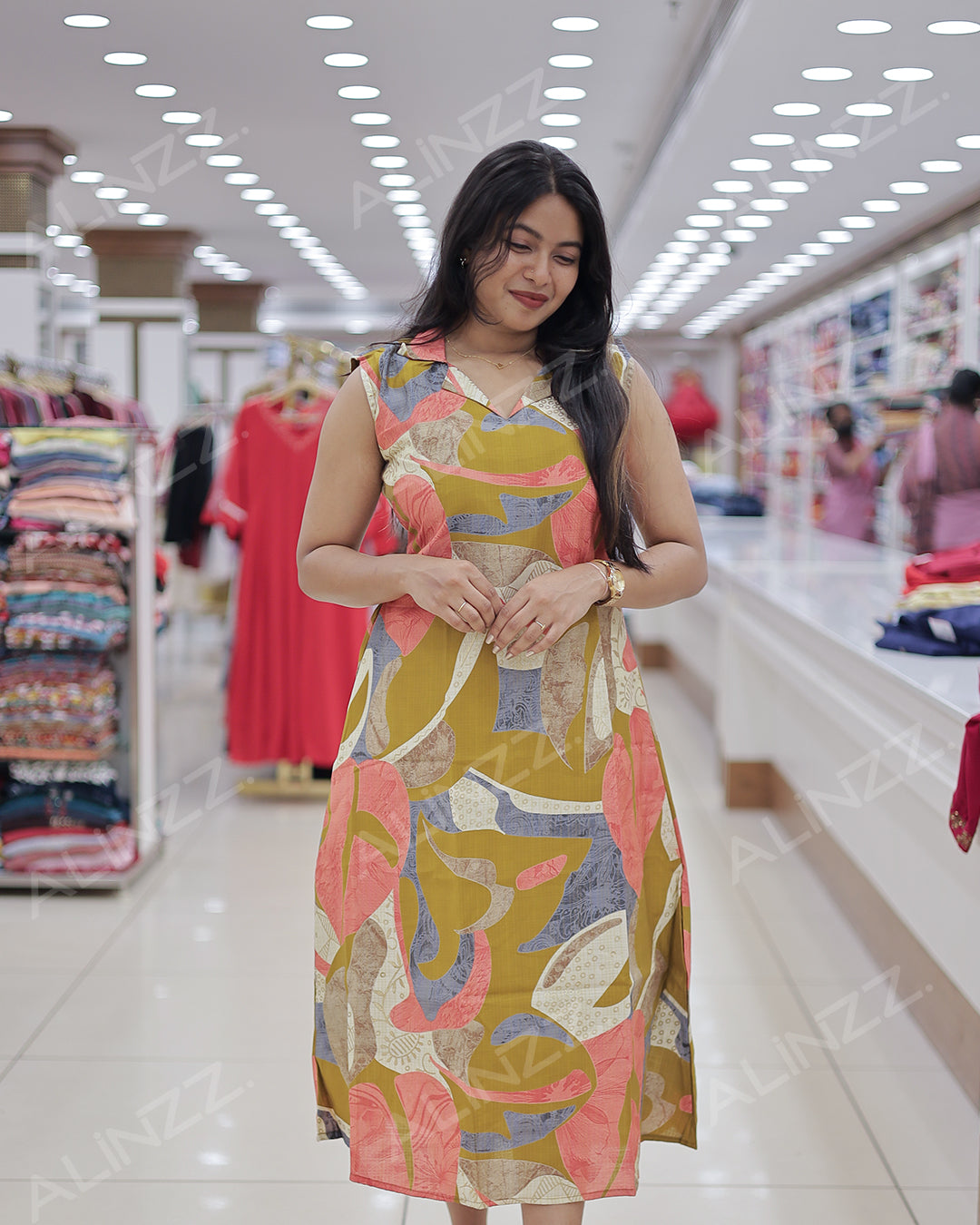 Women's Aline Kurti -R413