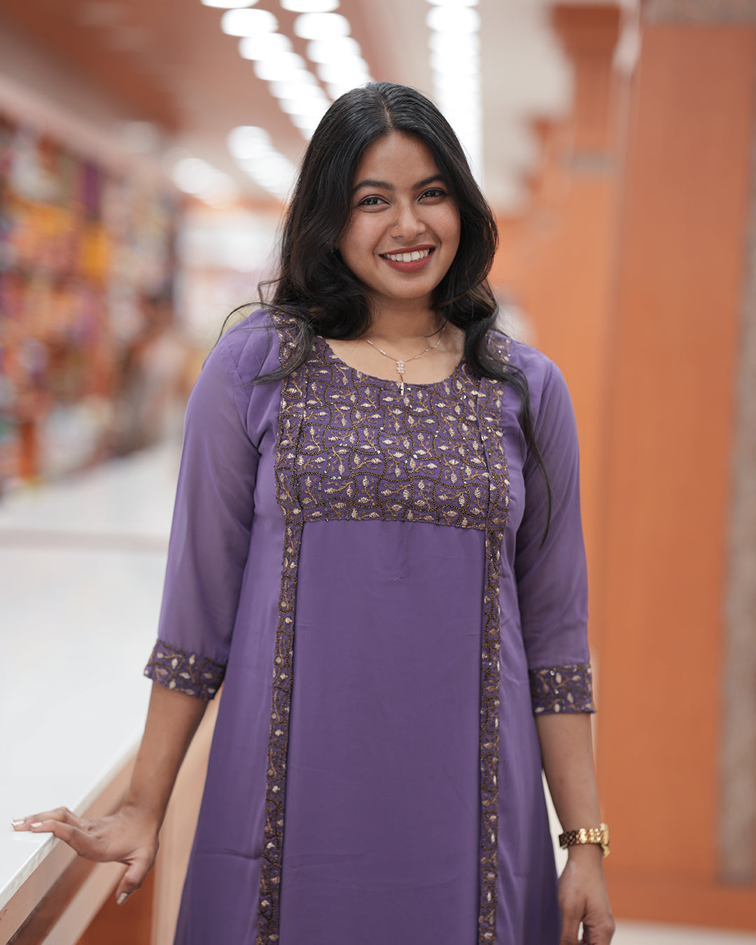 Women's Function wear Jacket Kurti - R420