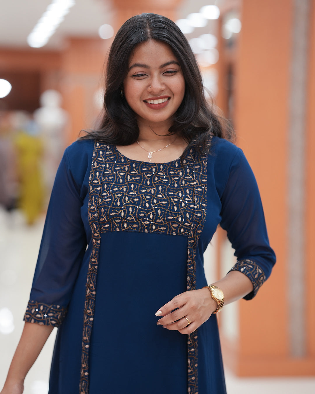 Women's Function wear Jacket Kurti - R420