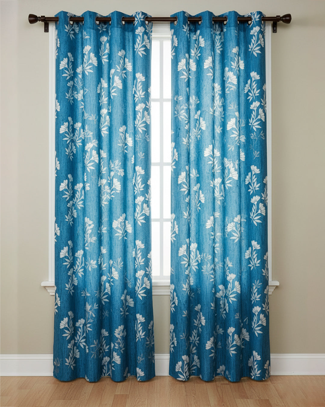 Curtains ( Sky Blue ) - R429
