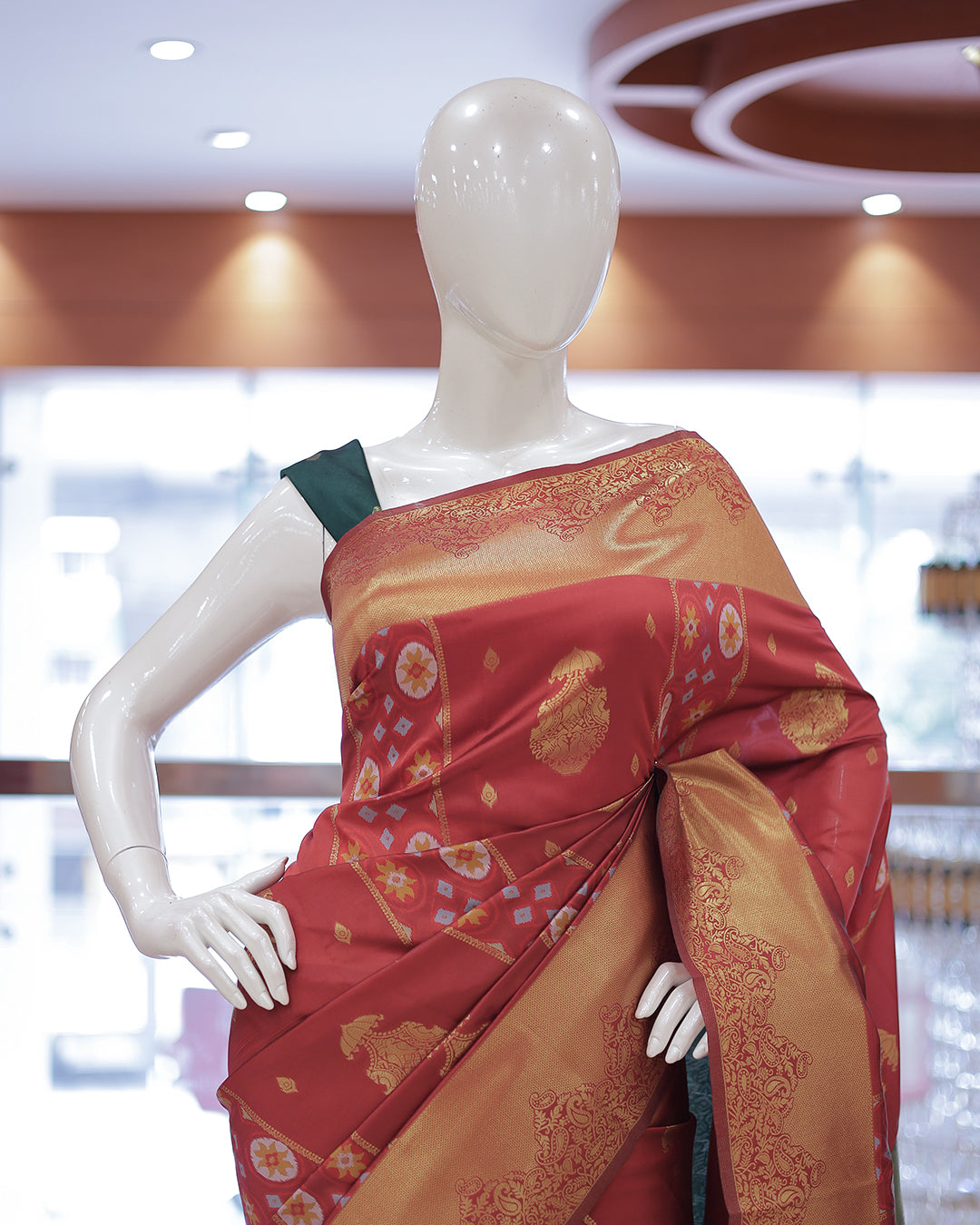 Elegant Semi Silk Saree for women with Rich Pallu – Violet- R435