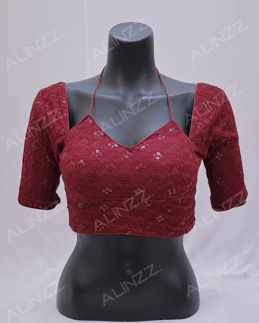 Ready to Wear Halter Neck Blouse -R446