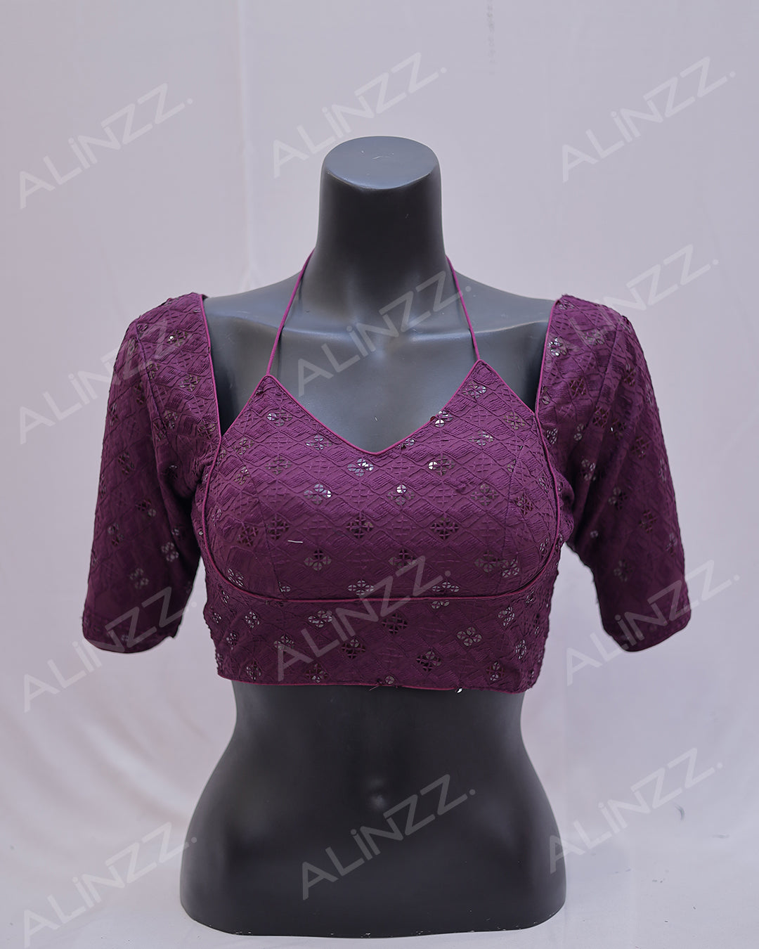 Ready to Wear Halter Neck Blouse -R446