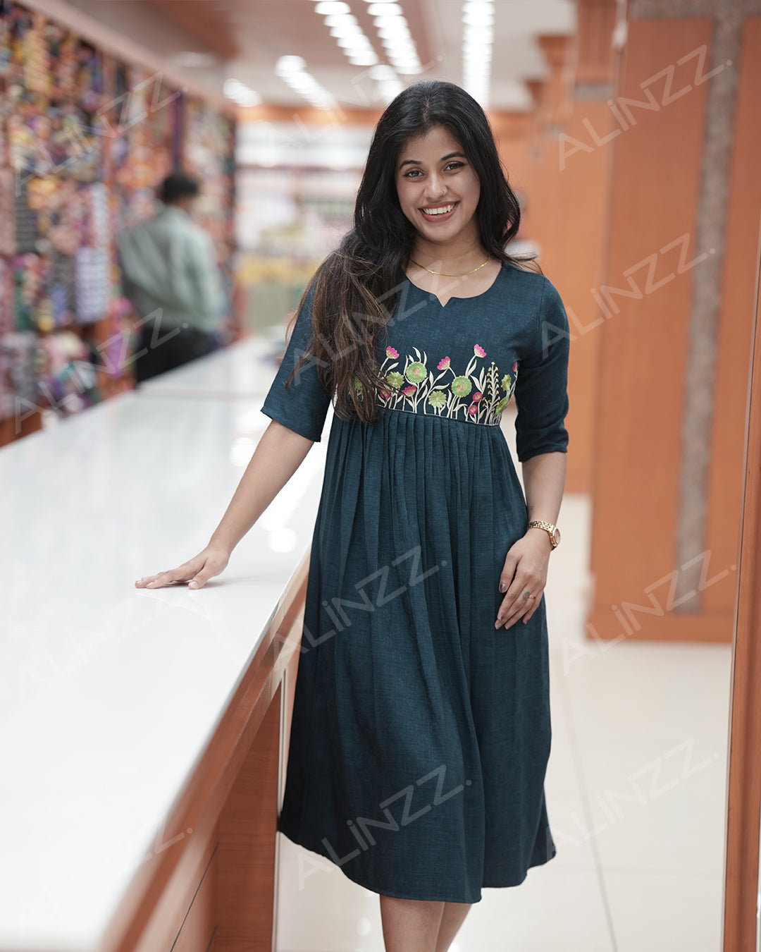 Women's A-line kurti-R466