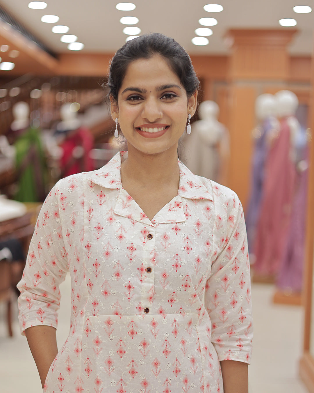 Women’s Hakkoba Frock Kurti -R802