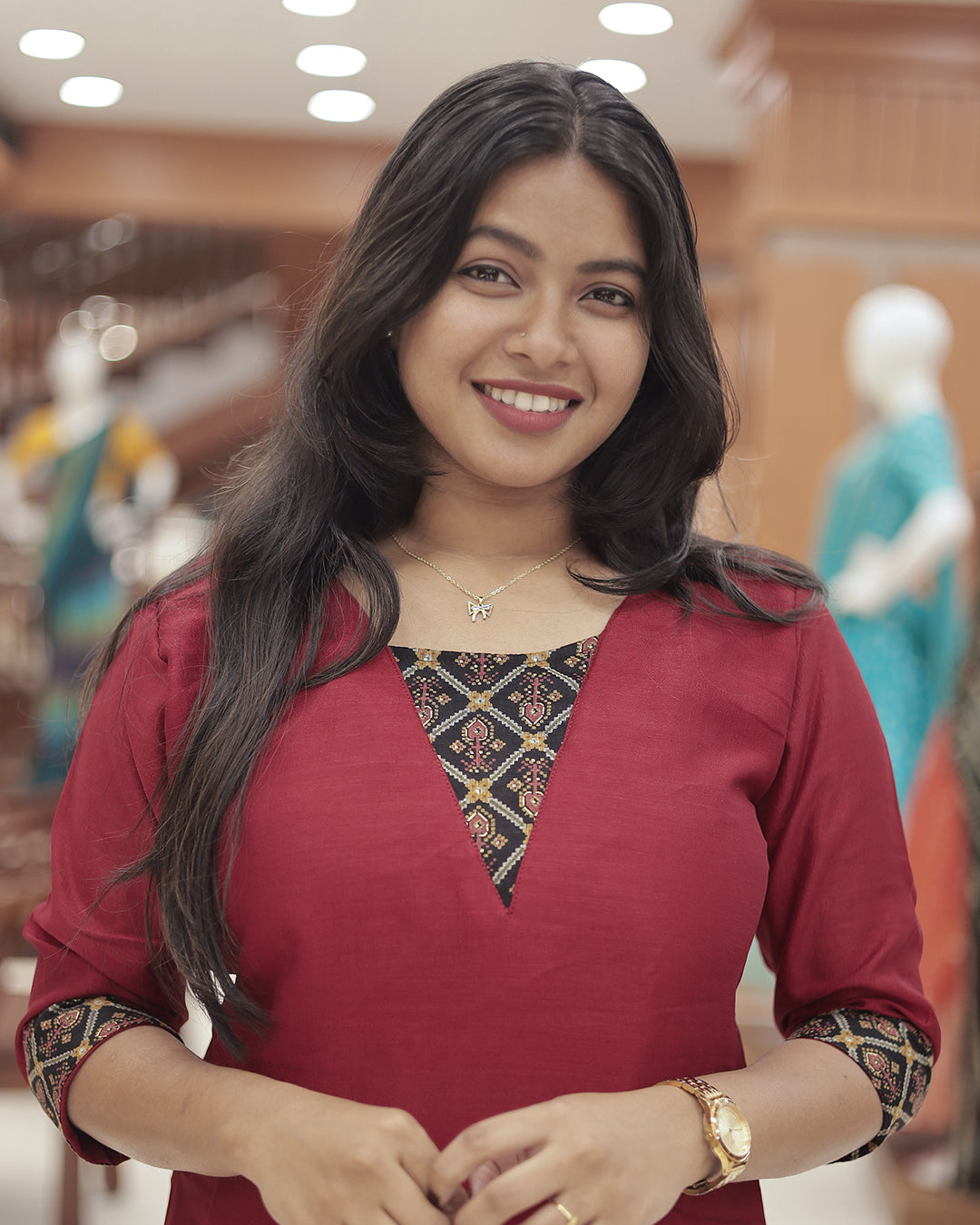 Slitted Kurti for Women-R208