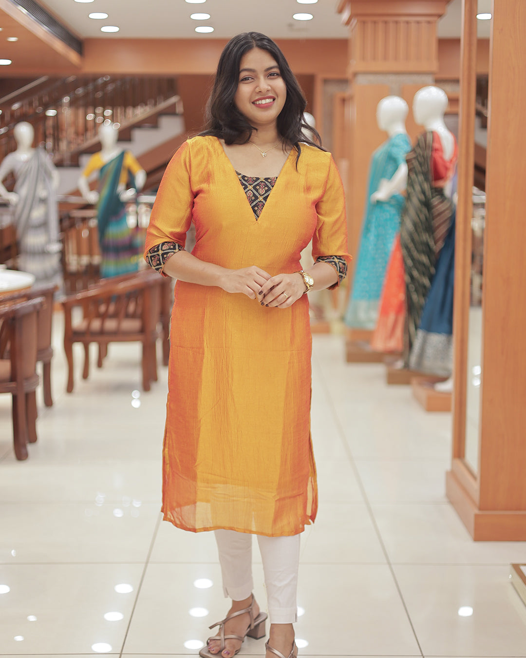 Slitted Kurti for Women-R208