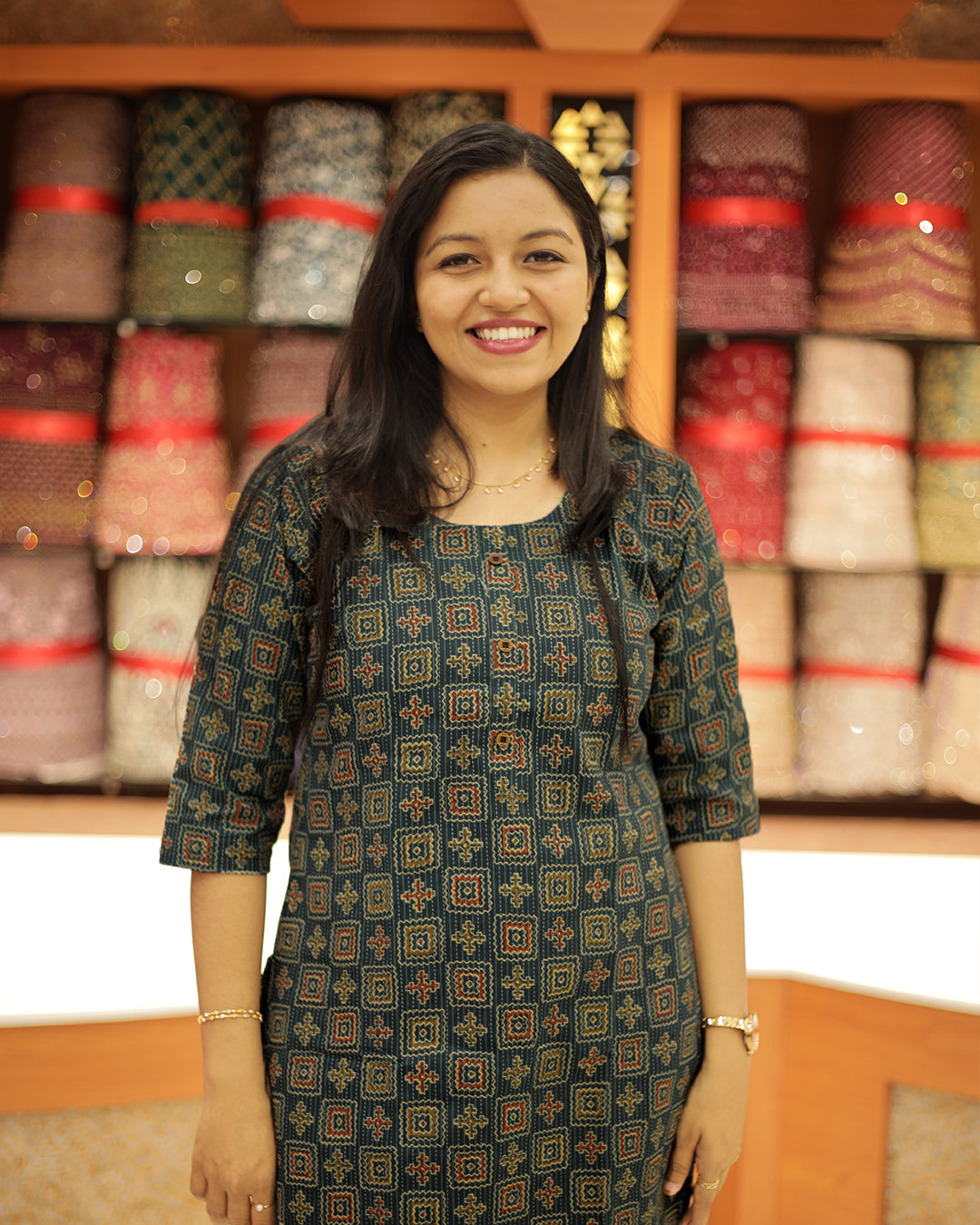 Women's Slited Kurthi- 1240
