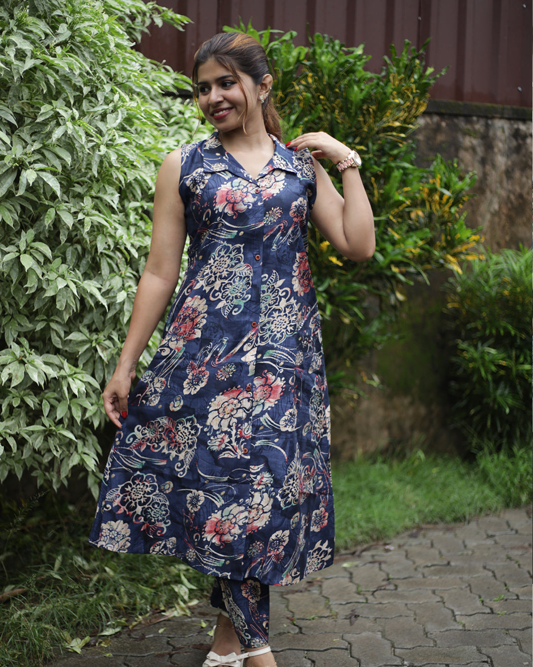 Women’s Printed Coord Set-1476