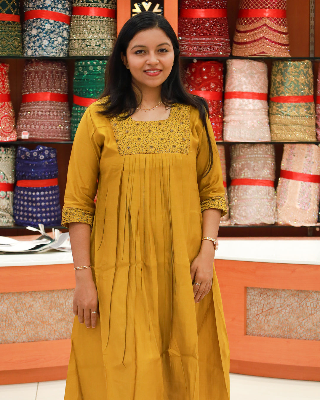 Women's Party-wear Aline Kurti 1247