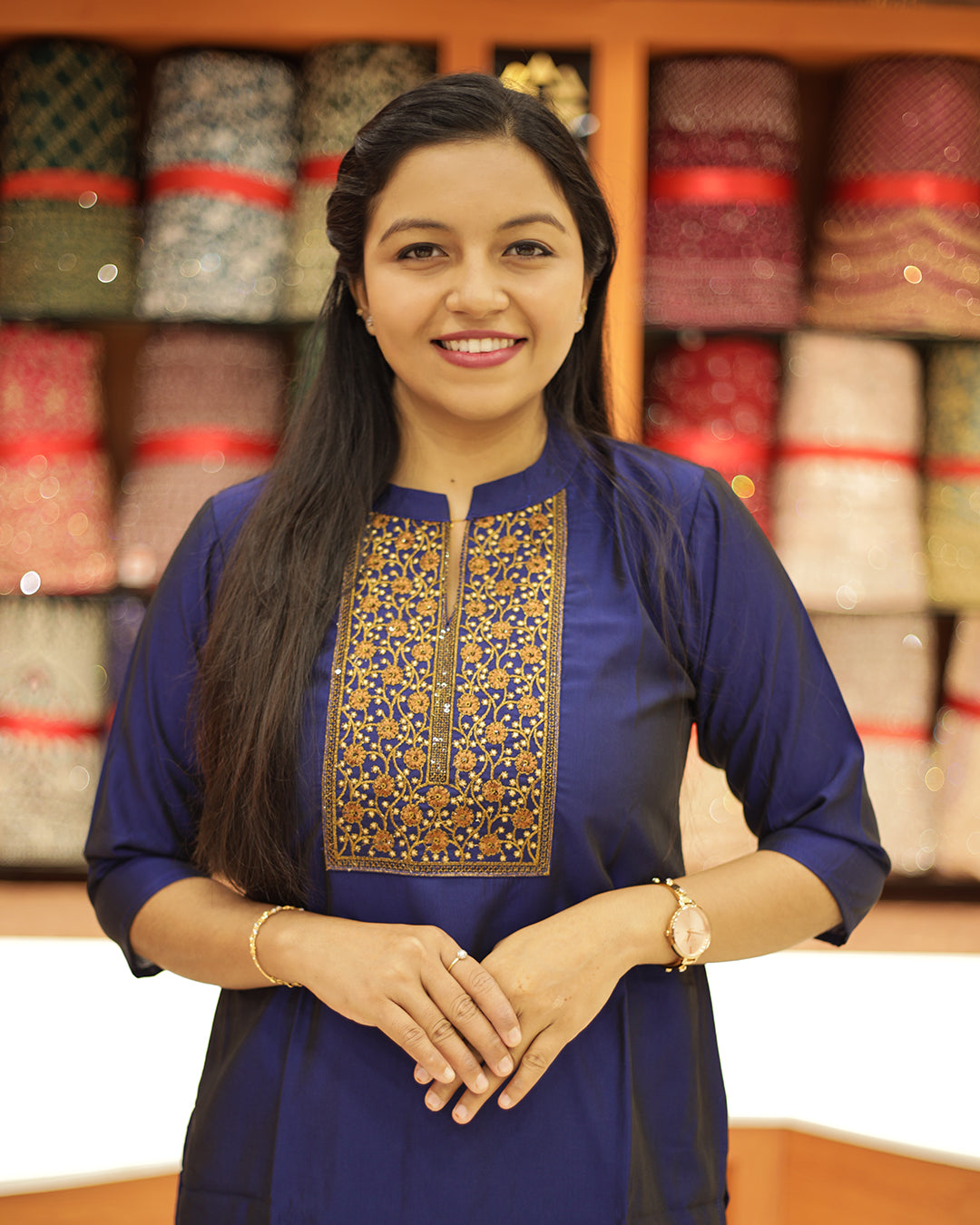 Women's Slited Kurthi- 1245