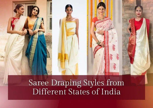 Saree Draping Styles from Different Indian States