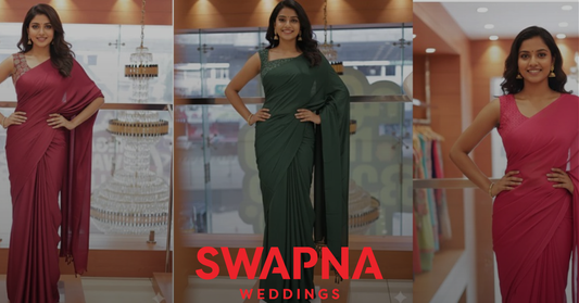 Latest Saree Blouse Neck Designs Every Woman Should Try in 2025 | Swapna Weddings
