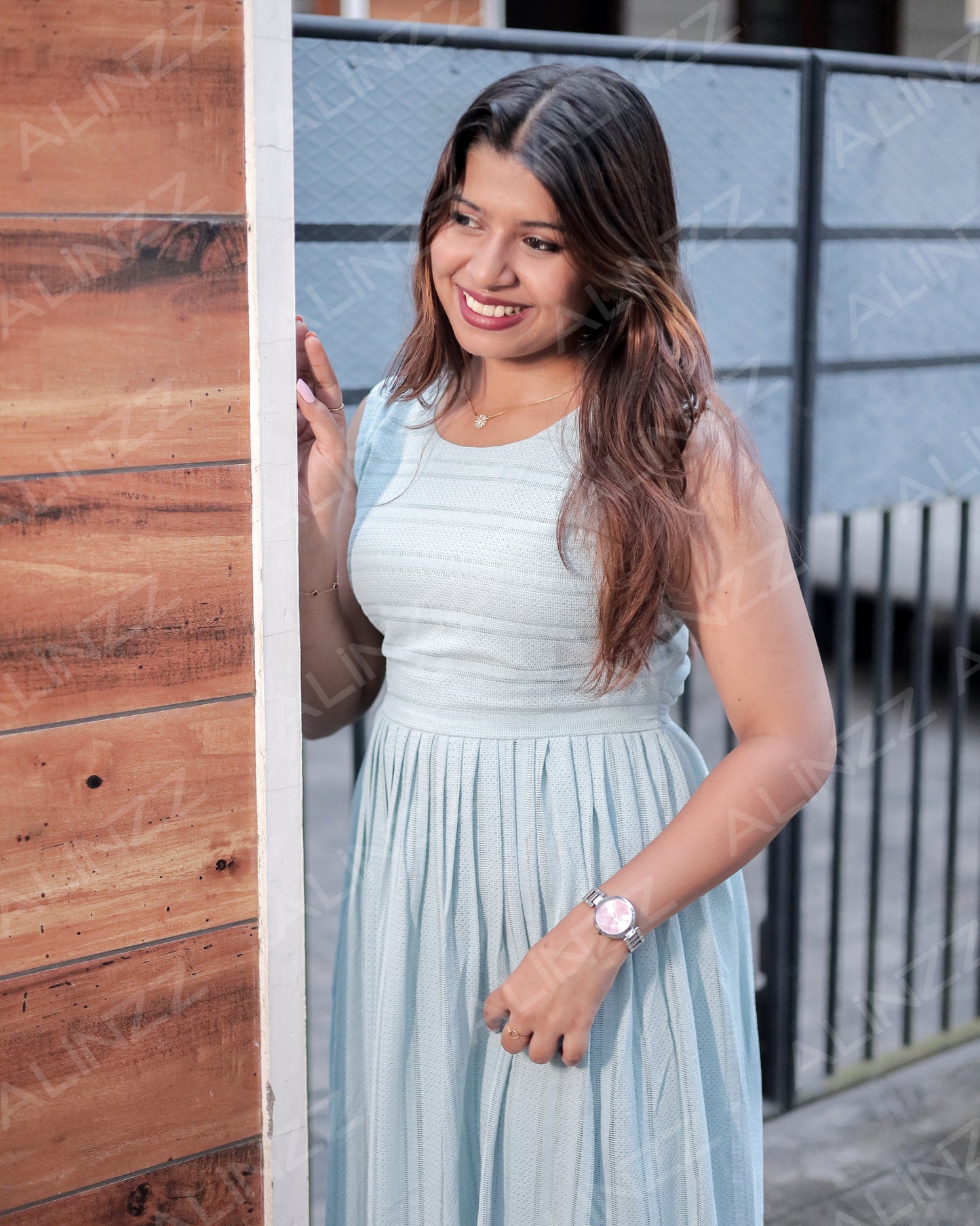 Imported western Frock with Attached Sleeves – R481