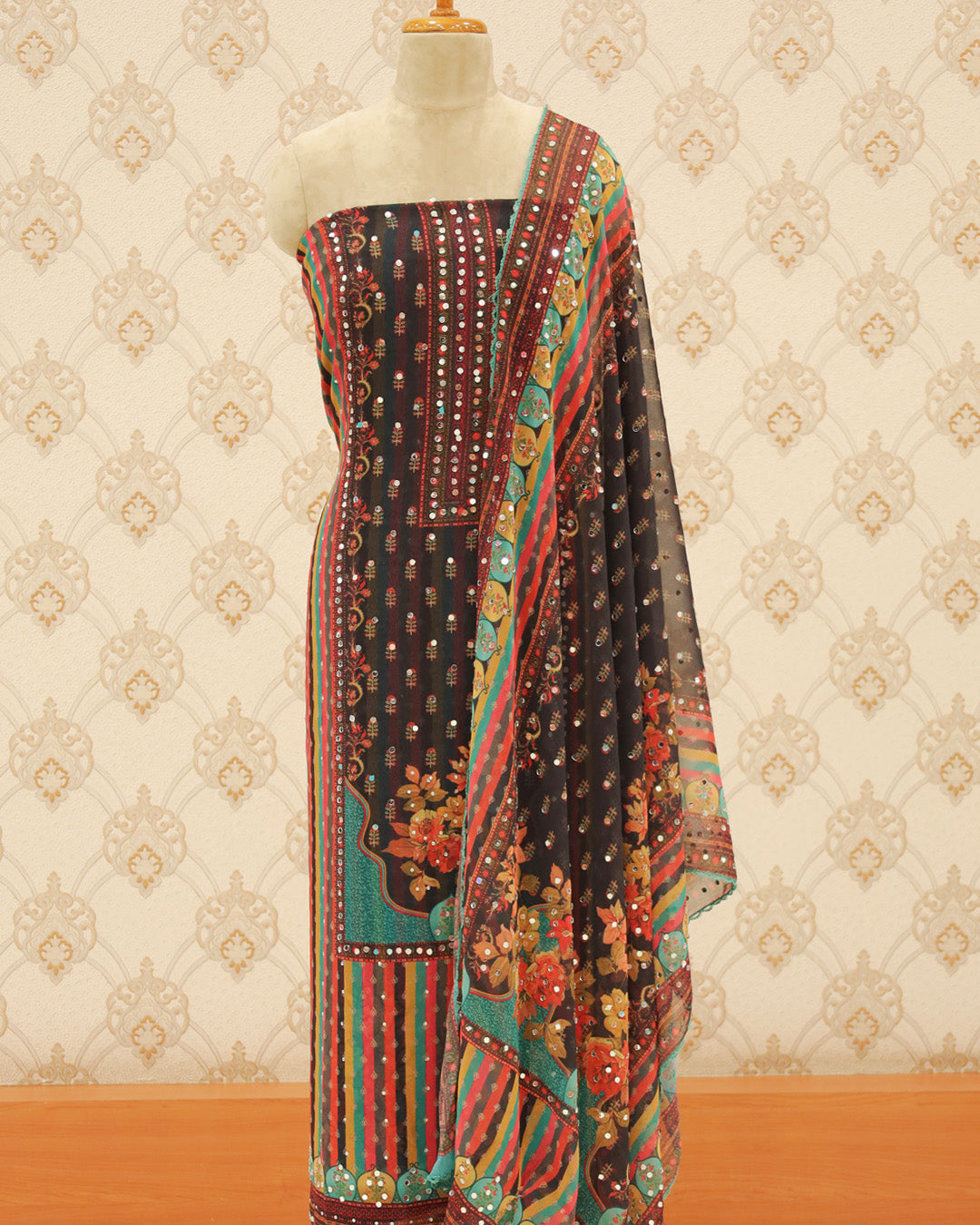 Women's Pakistani Salwar Suit with Dupatta - 1161