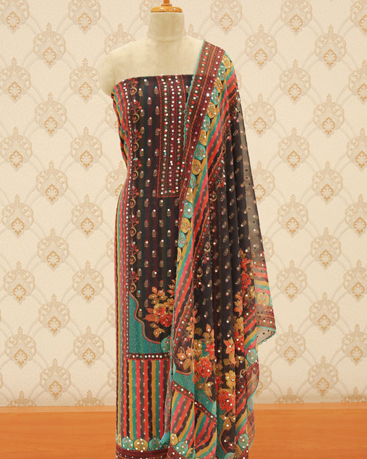 Women's Pakistani Salwar Suit with Dupatta - 1161