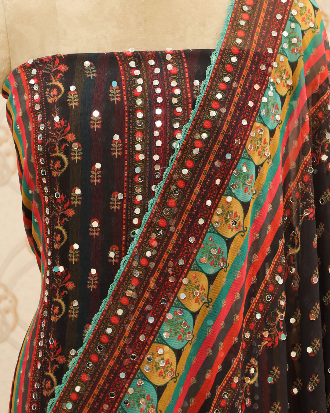 Women's Pakistani Salwar Suit with Dupatta - 1161