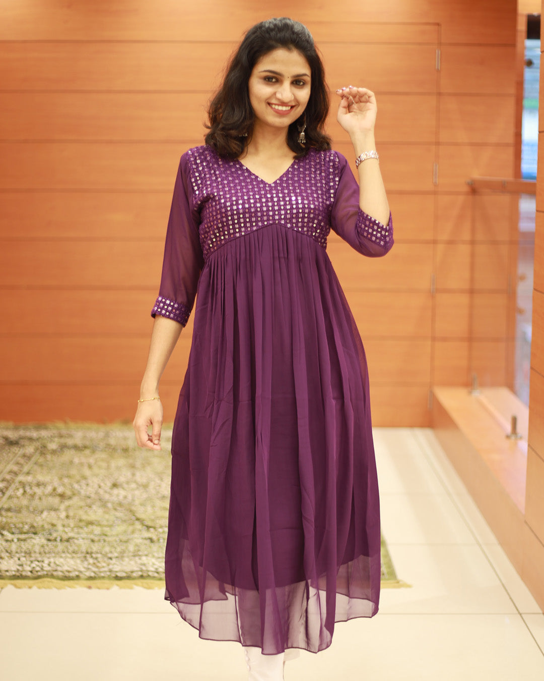 Women's Aline Kurti - 1194