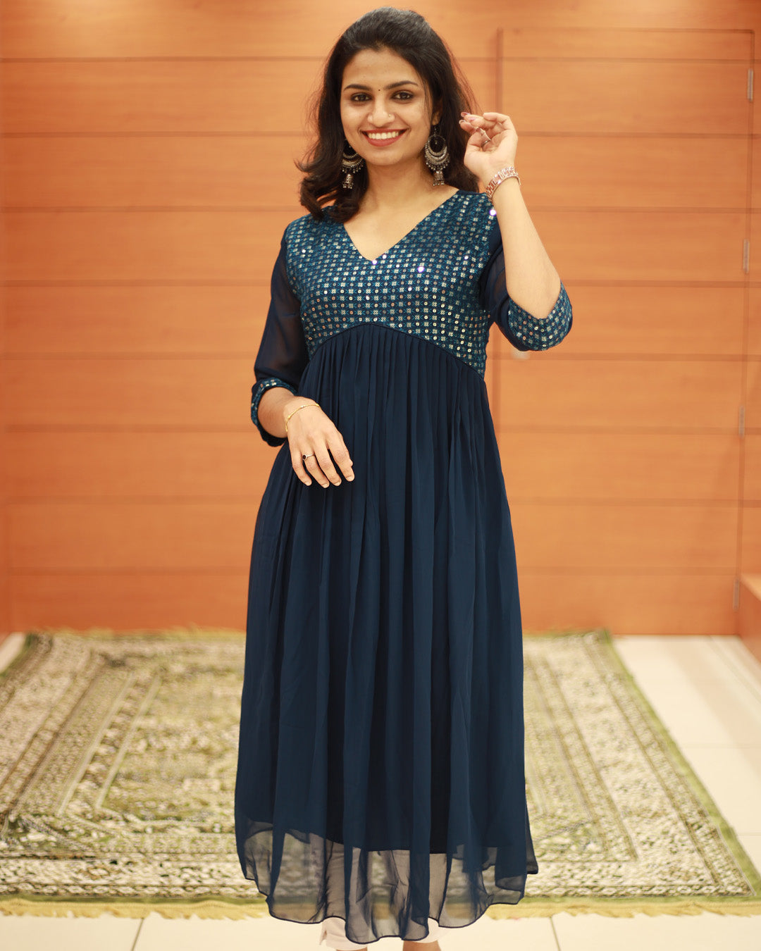 Women's Aline Kurti - 1194
