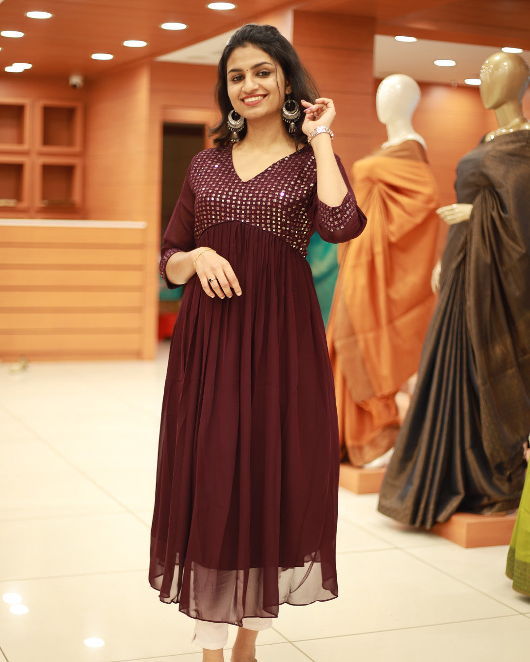 Women's Aline Kurti - 1194