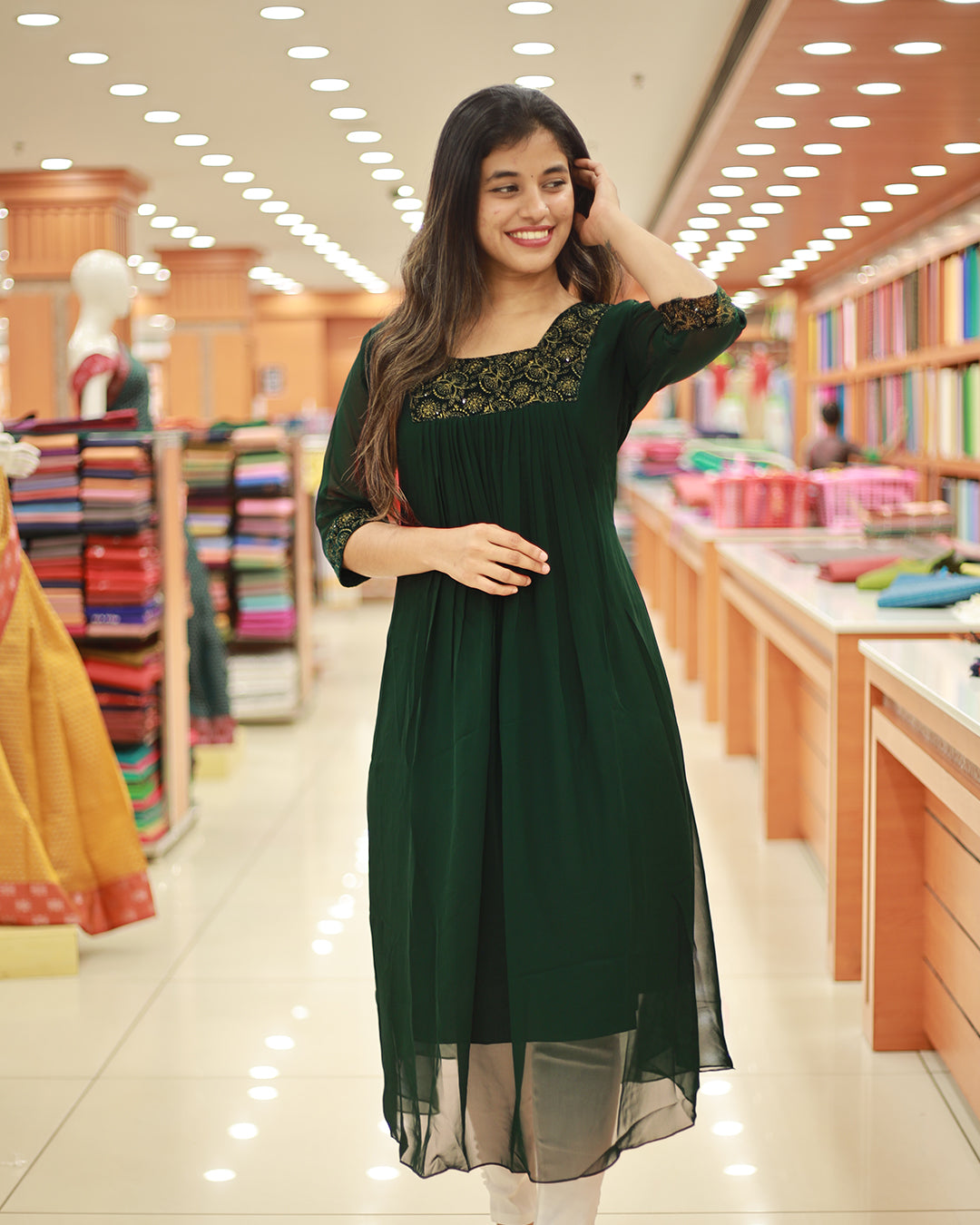 Women's Aline Kurthi- 1262