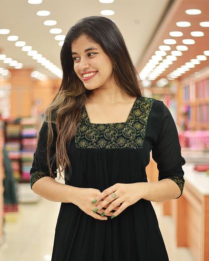 Women's Aline Kurthi- 1262