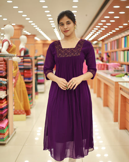 Women's Aline Kurthi- 1262