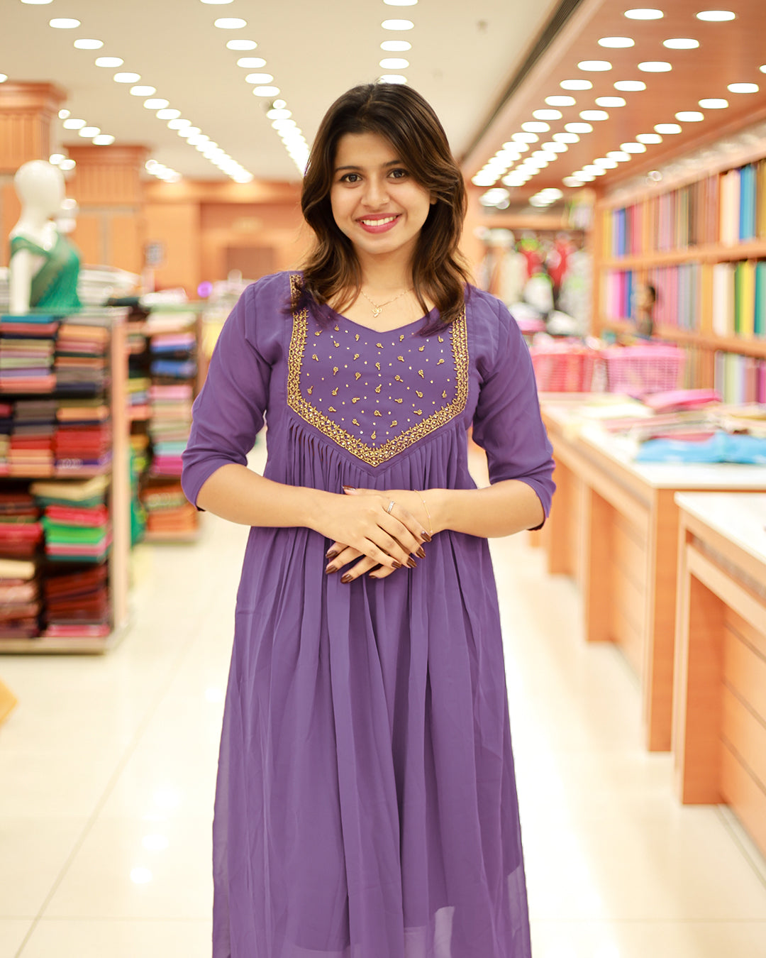 Women's Aline Kurti - 1274