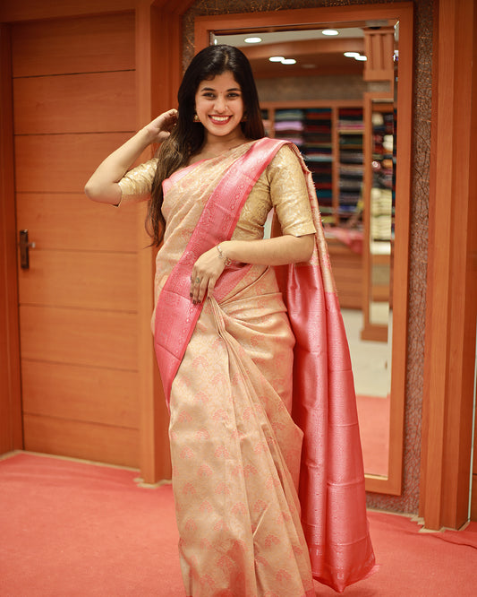Designer Brocade Saree - 1280