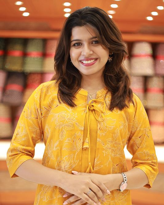 Women's Kurthi with Overcoat -1287