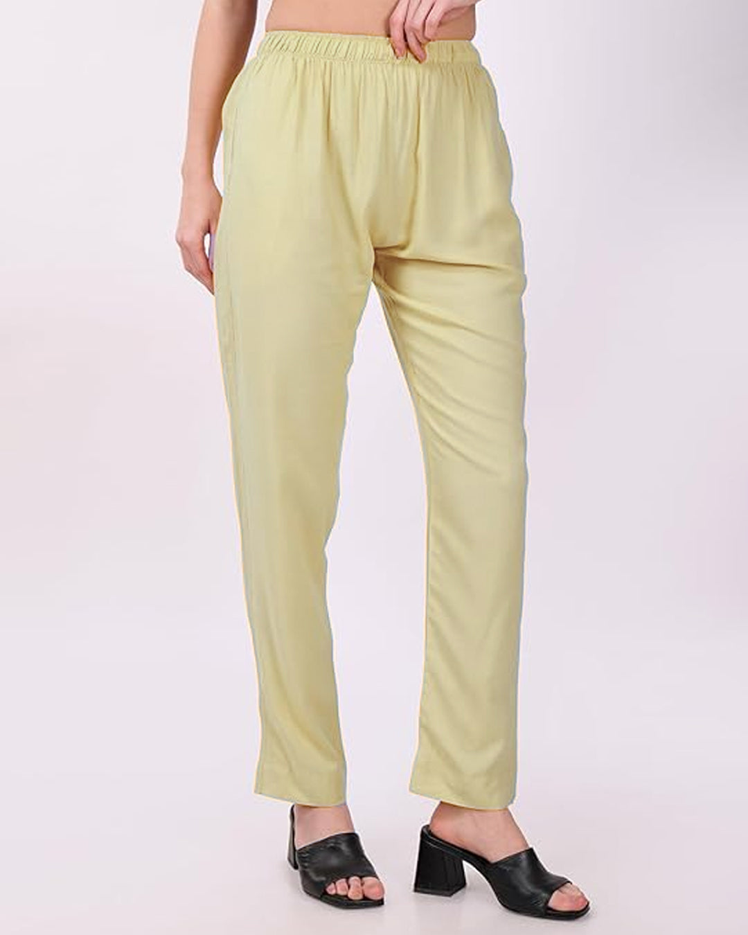 Women's Cotton Lycra Cigarette Pant -1500