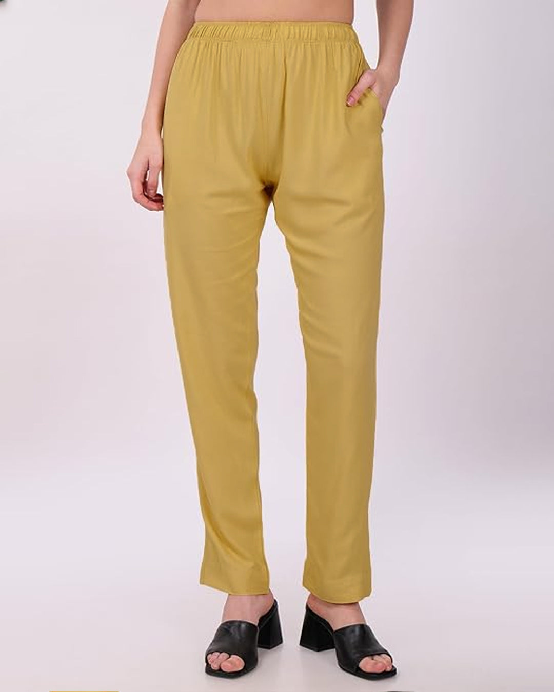 Women's Cotton Lycra Cigarette Pant -1500