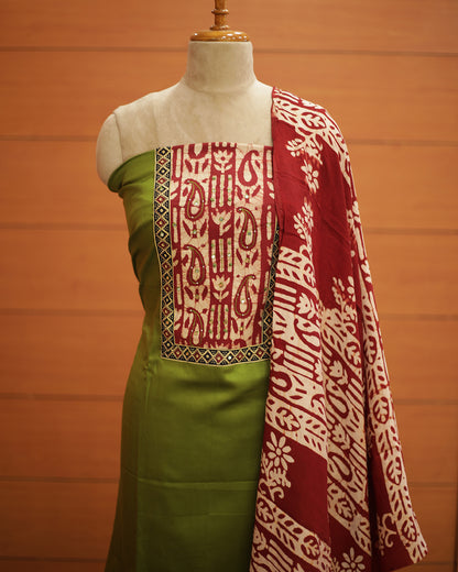 Women's Unstitched Salwar Suit  - 1305