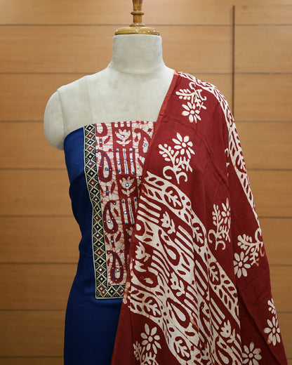 Women's Unstitched Salwar Suit  - 1305