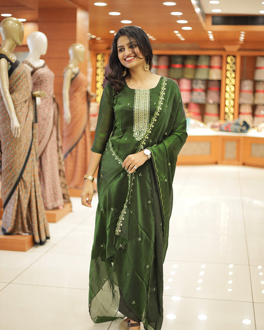 Women's Unstitched Salwar Suit  - 1307
