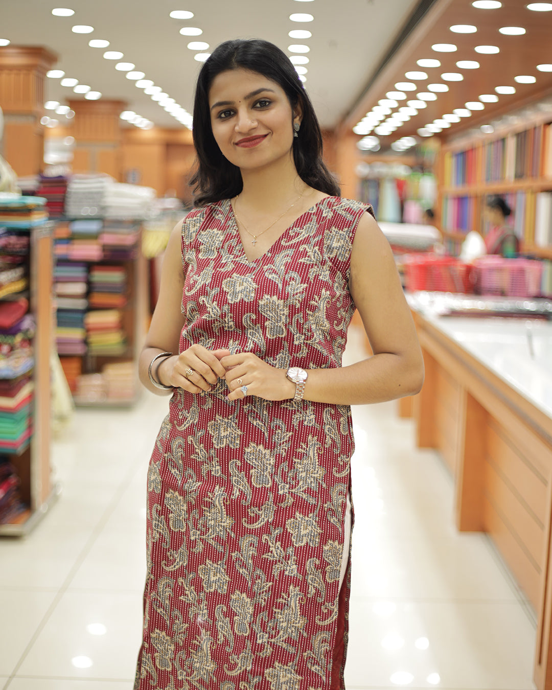 Women's Cotton Kurti- 1309