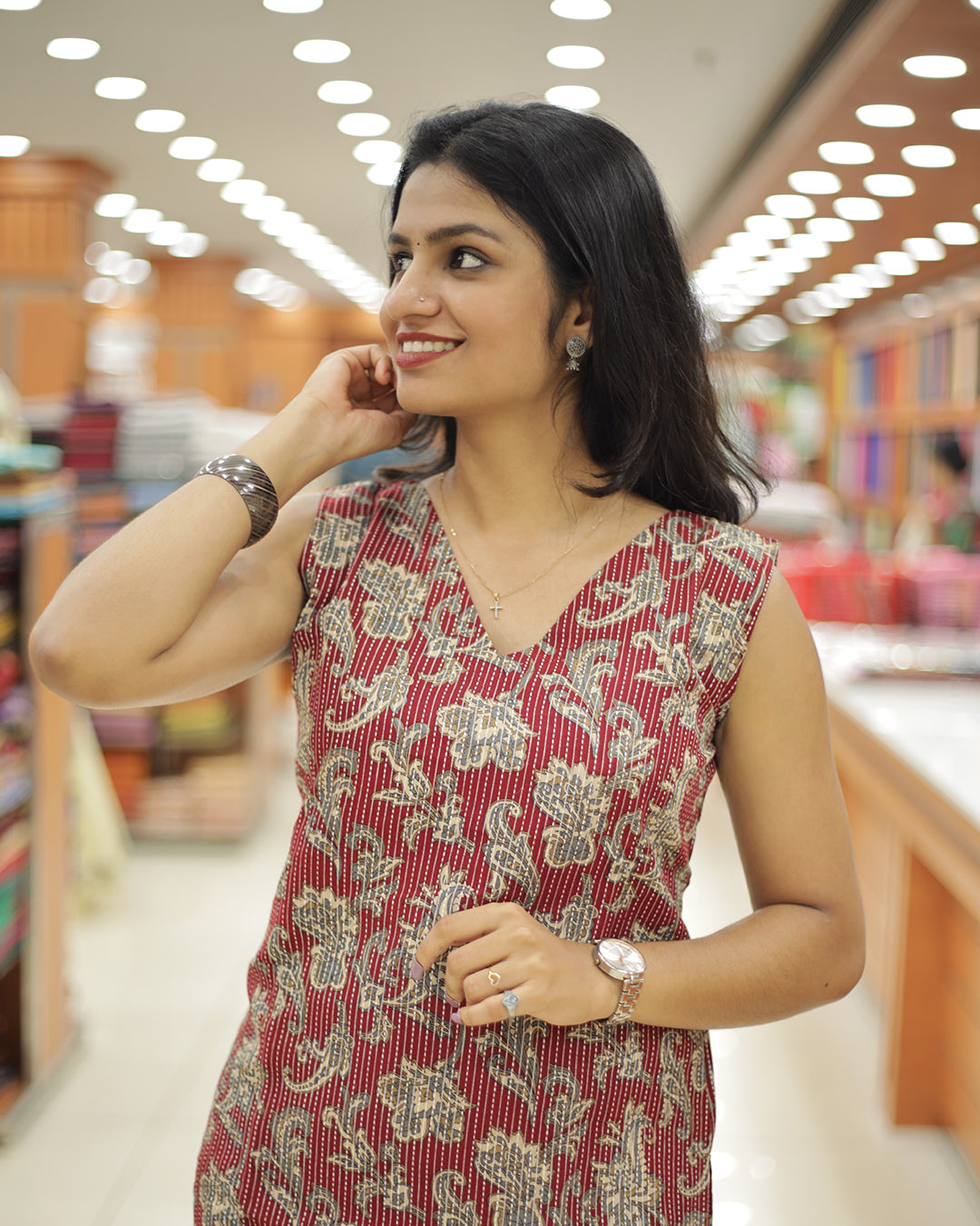 Women's Cotton Kurti- 1309