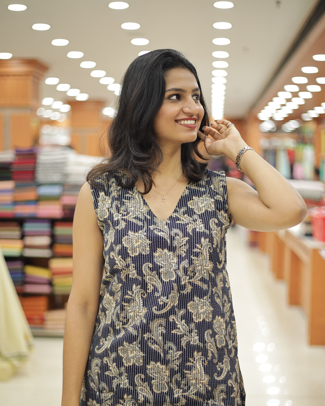 Women's Cotton Kurti- 1309