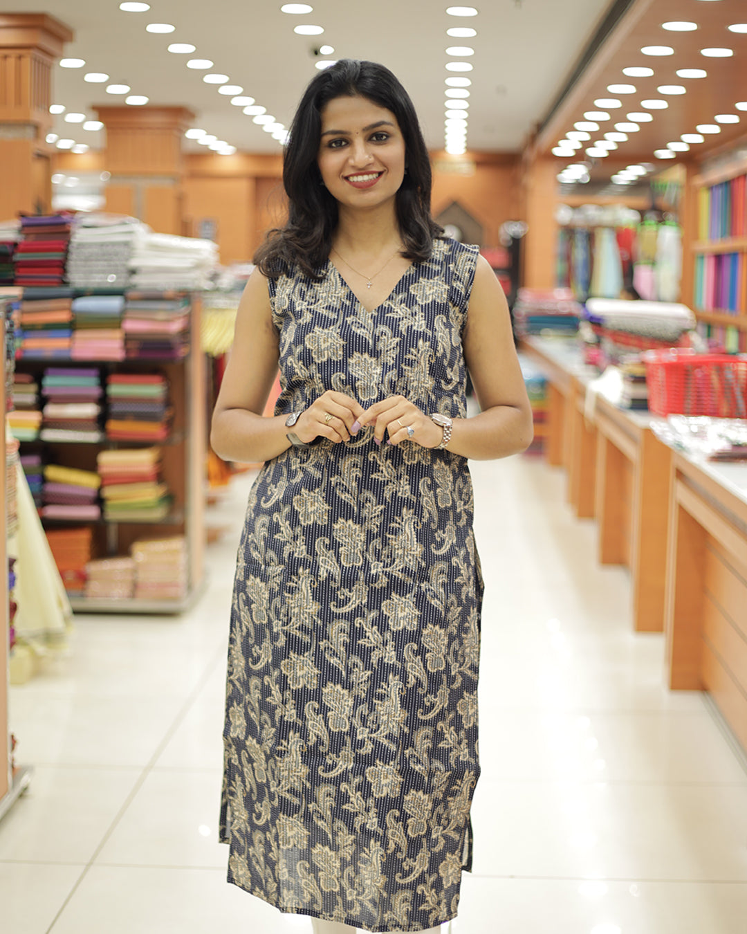 Women's Cotton Kurti- 1309