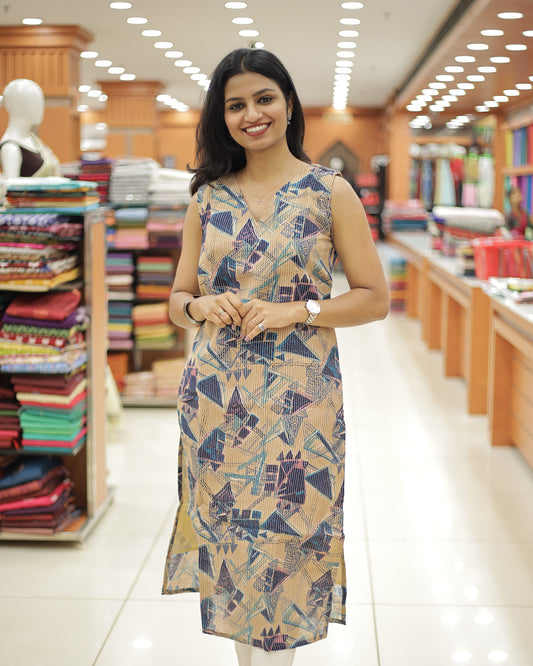 Women's Cotton Kurti- 1312