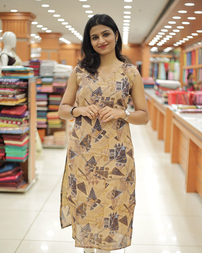 Women's Cotton Kurti- 1312